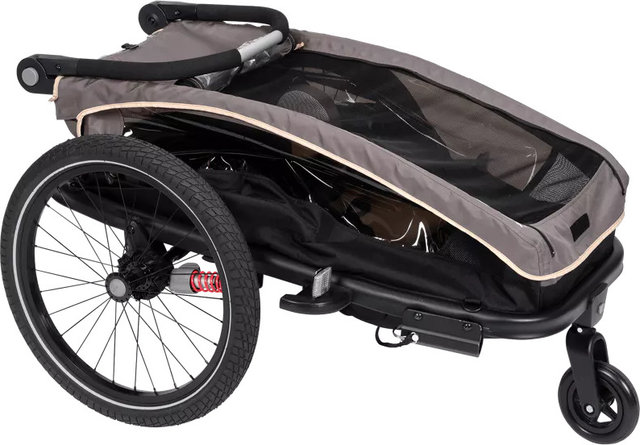 XLC Remorque pour enfants Mono S BS-C09 - noir/20"