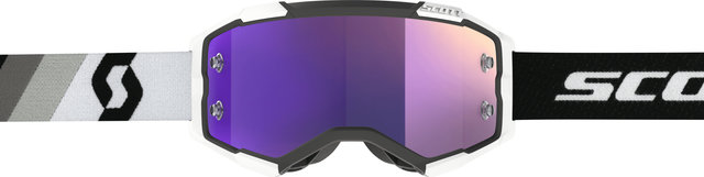 Scott Fury MTB Goggles - premium black-white | purple chrome afc works