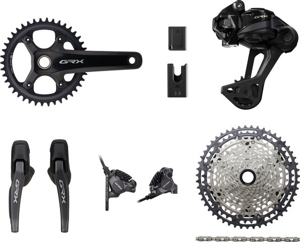 Shimano GRX Di2 RX827 Gruppe 1x12 / 42 - 172,5 mm/10-51/42
