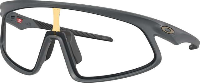 Oakley Lunettes de Sport RSLV 141 - matte carbon | clear to black iridium photochromic
