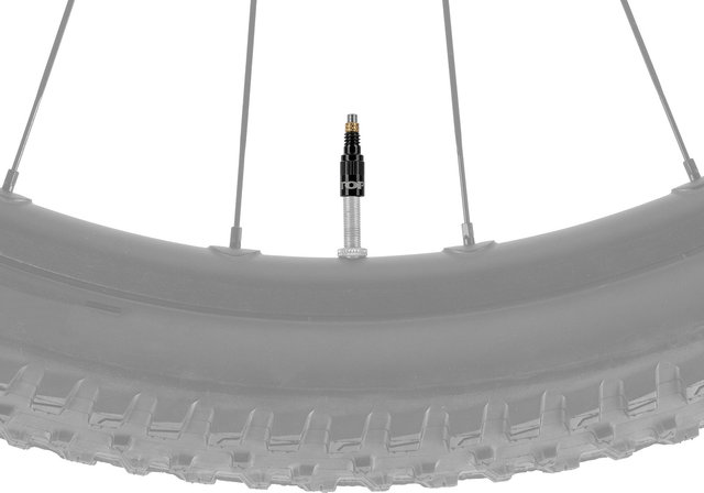 Topeak Adaptateur de valve TurboFlow - black | Valve Presta (SV)