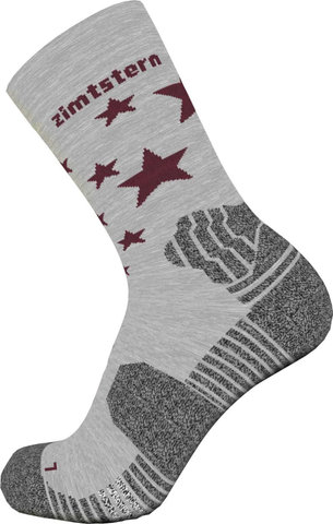 Zimtstern Chaussettes Techsockz pour dames - glacier grey melange | 44 - 47