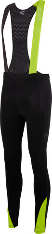 GORE Wear Cuissard à Bretelles C5 Thermo Bib Tights+ - black-neon yellow/M
