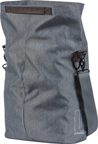 Basil City Fahrradtasche - grey melee/14 l