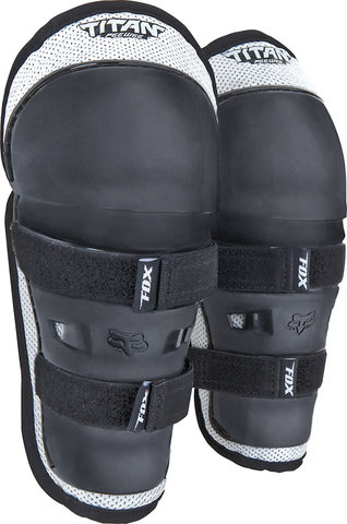 Fox Head Protector de rodilla PeeWee Titan - black-silver | one size