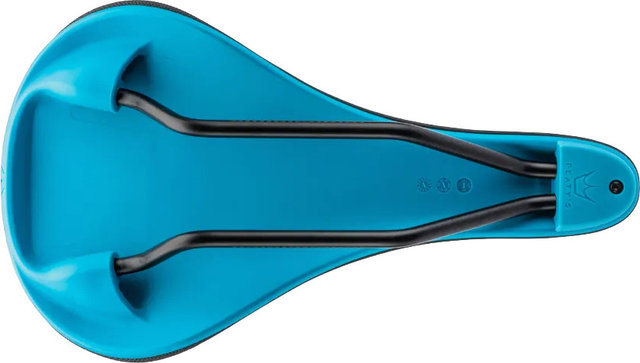 Peaty's Monarch Saddle - turquoise blue | 145 mm | 260 mm
