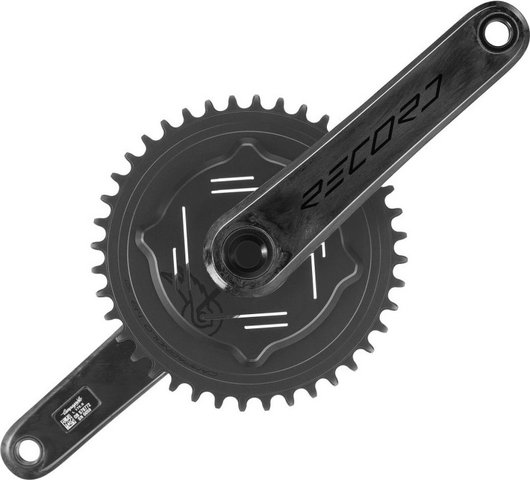 Campagnolo Record 1x13 crank arm set - black | 165,0 mm