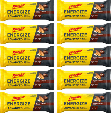 Powerbar Energize Advanced Energy Bars - 10 pieces - mocca-almond