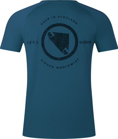 Endura Camiseta técnica S/S Loop - barra blue | M