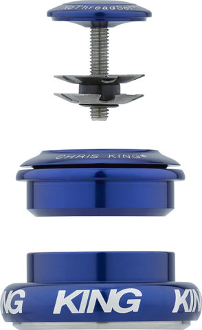 Chris King InSet i7 ZS44/28,6 - EC44/40 Mixed Tapered GripLock Steuersatz - navy/1 1/8"/ZS44/28,6 - EC44/40