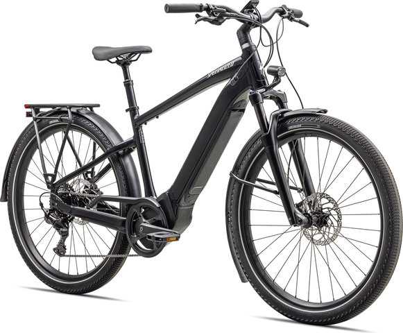 Specialized Turbo Vado 4.0 27,5" E-Trekking-Bike - gloss castblack-satin silver reflective/170,0 mm/44 mm/27,5" (650B)/S