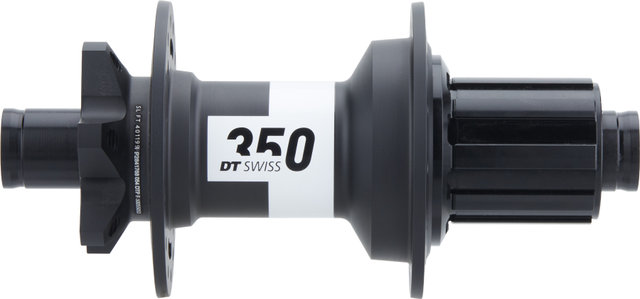 DT Swiss 350 MTB DB DEG 72 6-Loch HR-Nabe - schwarz/28/Shimano MTB/12 mm Steckachse