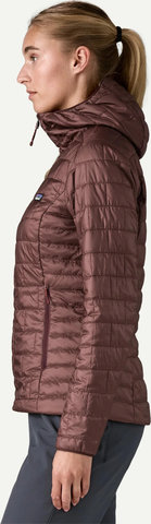 Patagonia Chaqueta para Damas Nano Puff Hoody - dark ruby/L