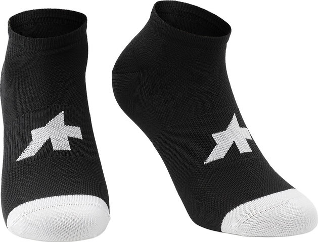 ASSOS Chaussettes Endurance Low S11 - black series | 43 - 46