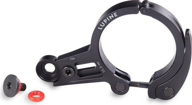 Lupine Flexmount Lenkerhalterung Schnellspanner für Lupine-Akkulampen - schwarz