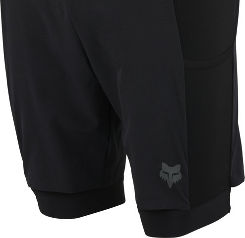 Fox Head Cuissard à Bretelles Flexair Ascent Cargo Bib - black/M