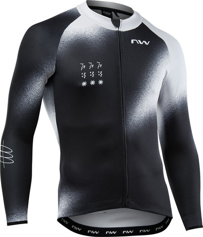 Northwave Blade L/S Trikot - black-light grey | L