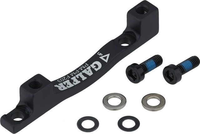 GALFER Adaptateur de Frein à Disque pour Disque de 203 mm - black/203 mm/Post Mount