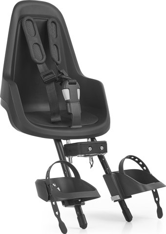 bobike ONE Mini Front Kids Bicycle Seat with Mounting Bracket - urban black