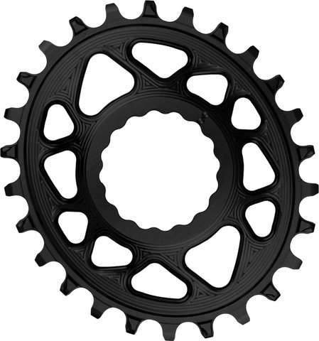 absoluteBLACK Plato Oval para Race Face Cinch 6 mm Offset - black/26 
