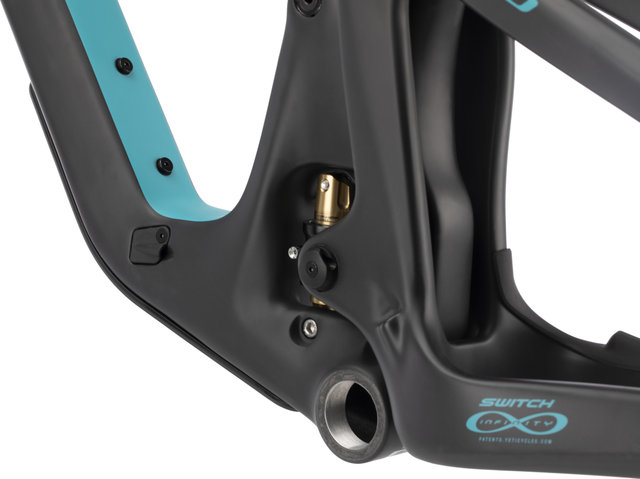 Yeti Cycles SB120 TURQ Carbon 29" Rahmenkit - raw carbon | 44 mm | L