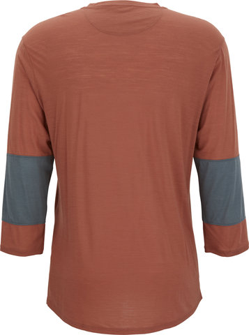 Patagonia Maillot Merino 3/4 Sleeve Bike - burl red/M