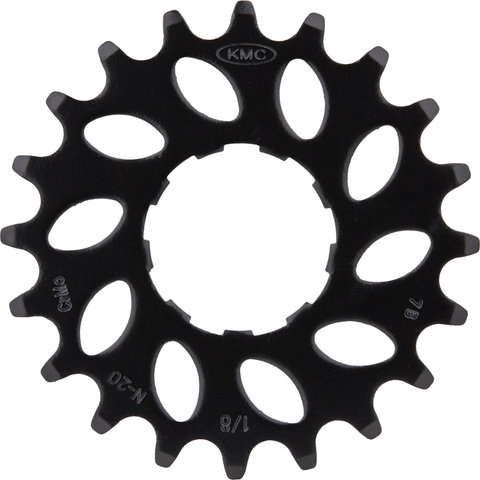 KMC Pignon large pour E-Bike Enviolo - black/20 dents