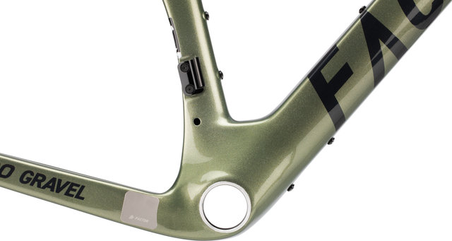 Factor OSTRO Gravel V.A.M. UDH Disc Shimano Carbon Rahmenkit - olive green | M | 27,5" (650B), 28" | 0 mm | 50 mm | 38 cm, 110 mm