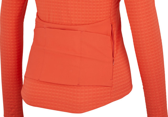 7mesh Maillot pour Dames Seton L/S - hot coral/XS
