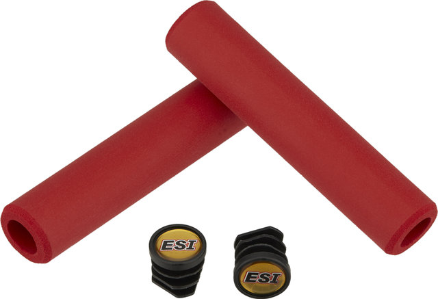 ESI Racers Edge Silikon Lenkergriffe - red | 130 mm