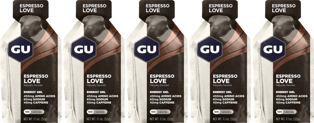 GU Energy Labs Energy Gel - 5 unidad - espresso love