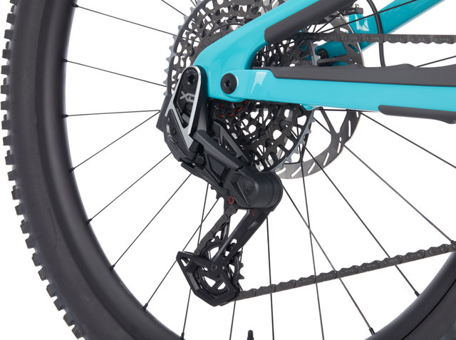 Yeti Cycles MTe T3 X0 AXS Carbon 29" E-Mountain Bike - turquoise | 160 mm | 160,0 mm | 44 mm | L | 29"