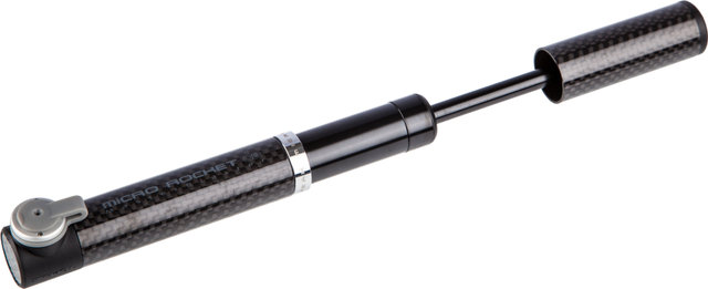 Topeak Mini-Pompe Micro Rocket Carbon - carbone