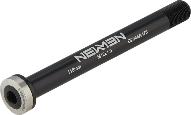NEWMEN 12 x 100 M12x1.0 X12 116 mm eje pasante - black | 100 mm