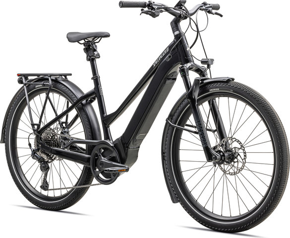 Specialized Vélo électrique de trekking Turbo Vado 5.0 Step-Through 27,5" - gloss castblack-satin silver reflective/44 /M/27,5" (650B)/170,0 mm