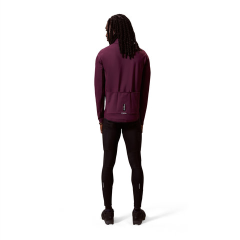 Endura Loop Ride L/S jersey - black cherry | XXL