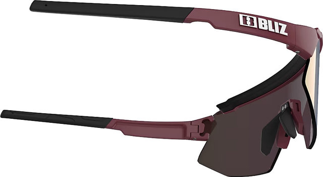 Bliz Gafas deportivas Breeze Small - matte burgundy/brown-rose