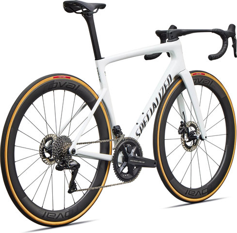 Specialized Vélo de route Tarmac SL9 S-Level Di2 Carbon 28" - gloss white silver metallic tarmac black | 170,0 mm | M | 47 mm | 28"