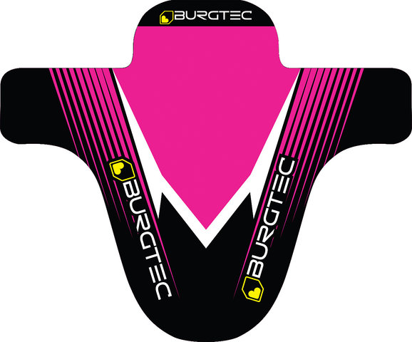 Burgtec Guardabarros de Moto - pink-black