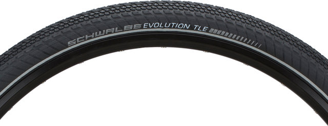 Schwalbe Cubierta plegable Marathon Almotion Evolution MicroSkin 28" - negro-reflejante/28 /50 /50-622/2 