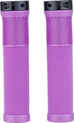 OneUp Components Thin Lock-On Lenkergriffe - purple/138 mm