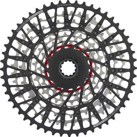 SRAM XS-1297 12-fach T-Type Kassette für XX Eagle Transmission - black-silver/10-52