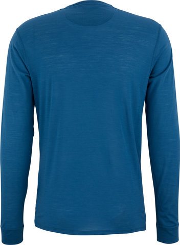 Patagonia Capilene Cool Merino L/S Shirt - wavy blue/M