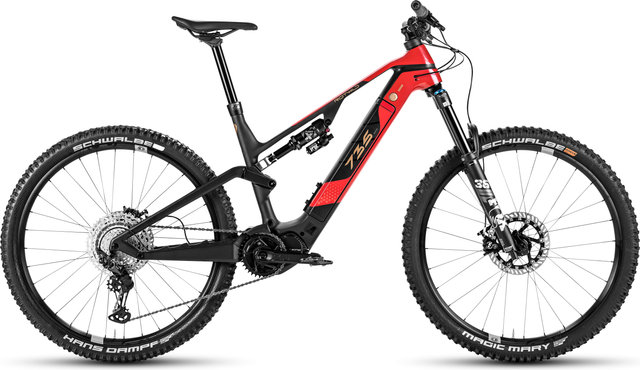 ROTWILD Bicicleta de montaña eléctrica R.X735 Core 29" - red-metallic | M | 150 mm | 165,0 mm | 29"