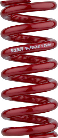 RockShox Steel Spring for Metric Shocks 134 mm for 47.5-55mm - electric red | 500 lbs/inch
