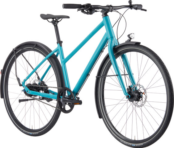 Vortrieb Modelo 1.2 bicicleta para mujeres - azul agua/28"/XS