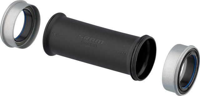 SRAM Eje de pedalier DUB Pressfit MTB 107 mm - black/BB107