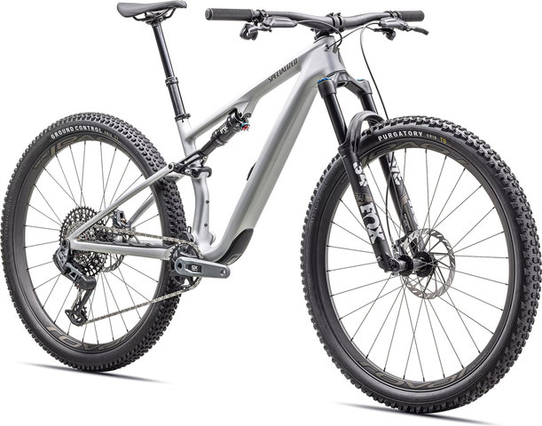 Specialized Epic 8 Expert Evo Carbon 29" Mountainbike - satin silver dust-gunmetal/M/130 mm/170,0 mm/44 mm