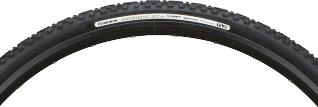 Panaracer Cubierta plegable GravelKing EXT Plus TLC 28" - black-black/33-622 (700x33C)