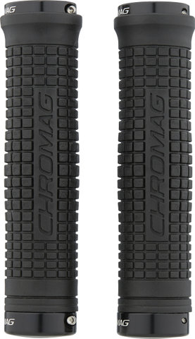 Chromag Squarewave XL Lock On Lenkergriffe - black-black/146 mm